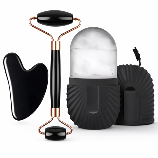 1–3 st Isroller för Ansikte – Facial Ice Roller & Gua Sha-set för Lifting och Konturering
